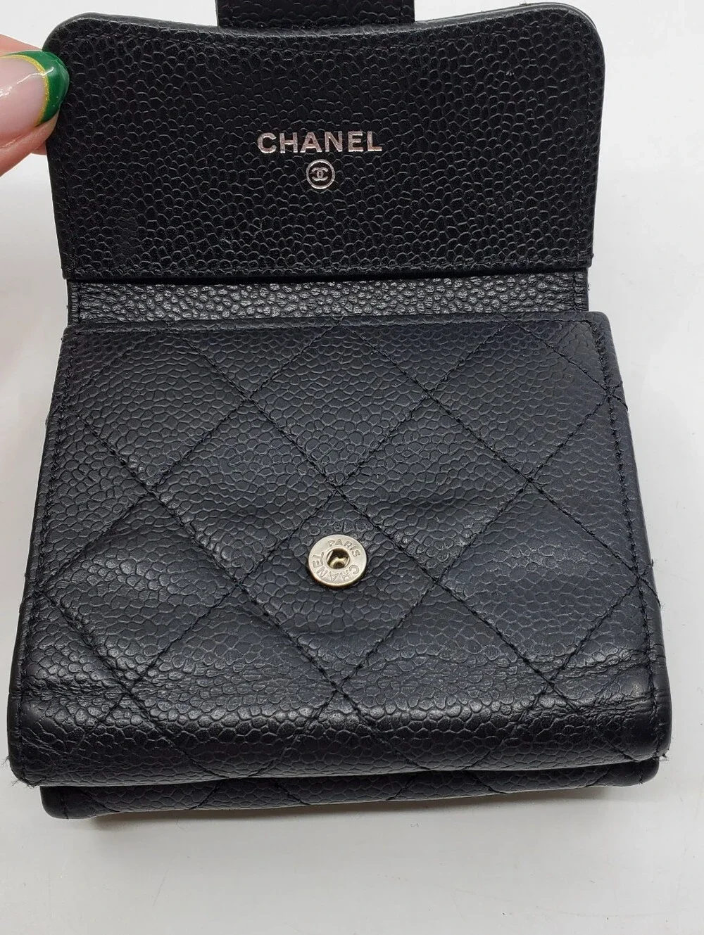 Chanel 2010 Bifold With Coin Purse Compact Wallet